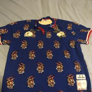 Reason Blue dragon 🐉 Graphic Polo Shirt